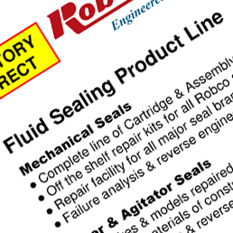 robco of america fluid sealing line card