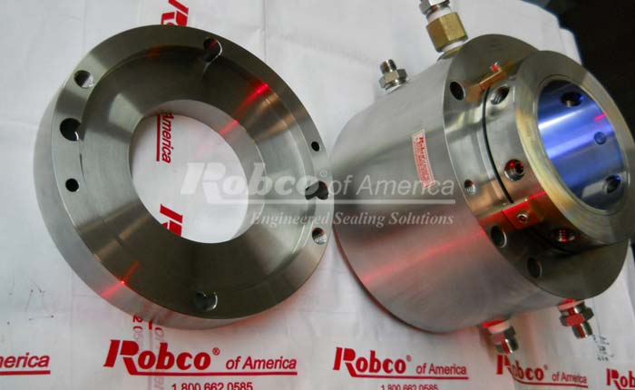 80mm double reactor seal repaired by robco of america