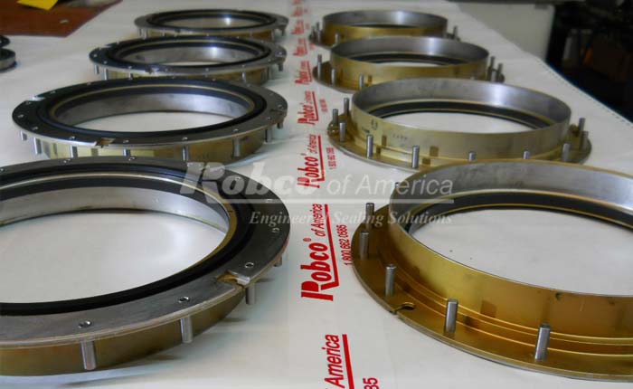 PrattandWhitney double sided Carbon Seal Rings refurbished by Robco of America